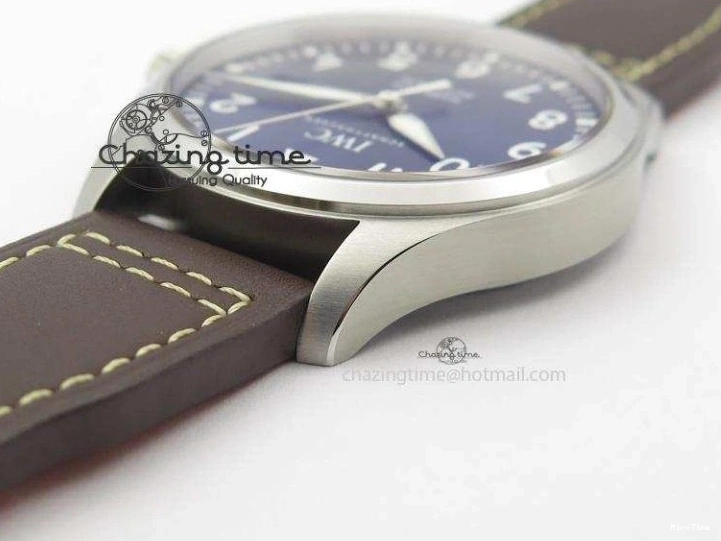MIROTIME 0223 Mark XVIII Le Petit Prince IW327004 SS Mk Maker Best Edition Blue Dial On Brown Leather Strap A TimelessDesign 7296